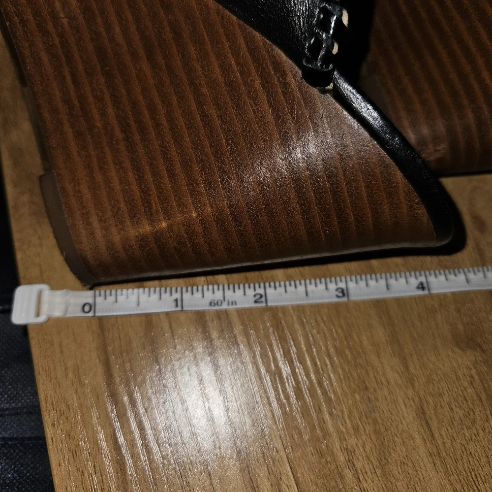 Jack Rogers Luccia Wedge Black Women's 10 - Picture 11 of 11